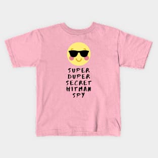 Super Duper Secret Hitman Spy Kids T-Shirt